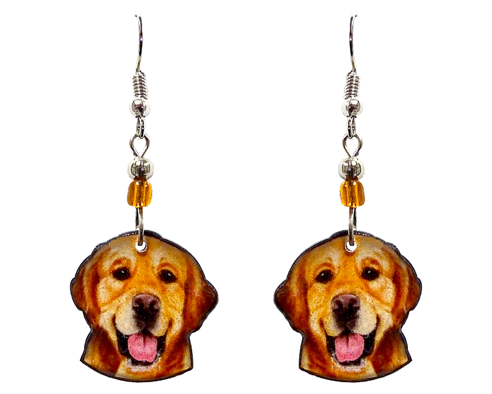 Golden on sale retriever earrings