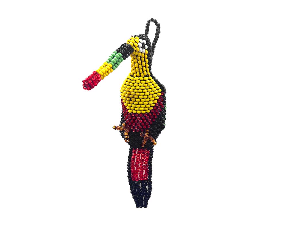 Seed Bead Toucan Ornament Mia Jewel Shop Animal Art